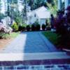 Bluestone steps
Brick walk
Plantings